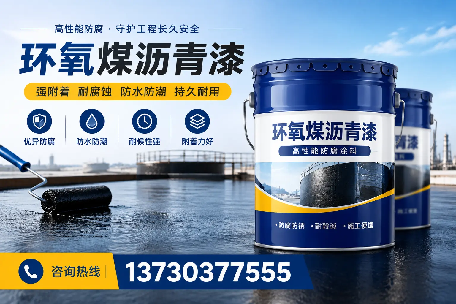 如何判断环氧煤沥青漆的质量?满城消费者指南
